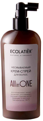 Крем-спрей для волос несмываемый Ecolatier All in One #1