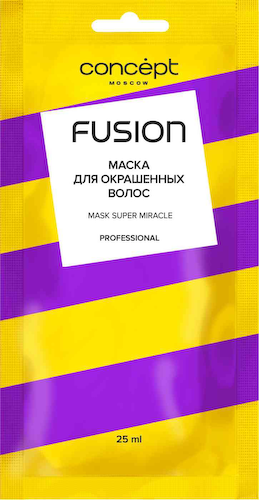 Маска для окрашенных волос Concept Fusion Super Miracle #1