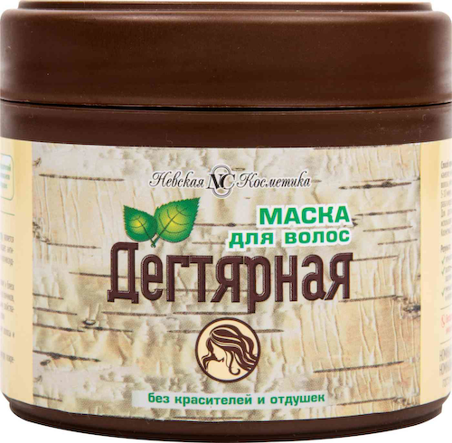 Маска для волос дегтярная Невская Косметика для всех типов волос #1