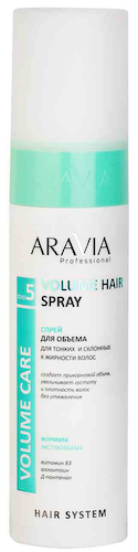 Спрей для тонких и склонных к жирности волос Aravia Professional Volume Care Для объема #1