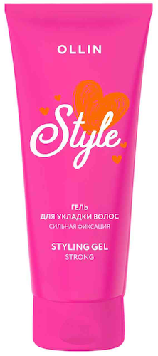 Гель для укладки волос Ollin Style сильная фиксация #1