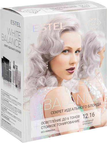 Краска для волос Estel White Balance 12.16 Роскошный бриллиант #1