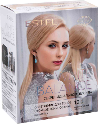 Краска для волос Estel White Balance 12.0 Восхитительный топаз без аммиака #1