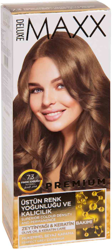 Крем-краска для волос Maxx Deluxe Premium 7.3 фундук #1
