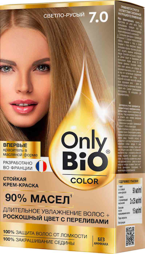 Крем-краска для волос Only Bio Color 7.0 Светло-русый #1