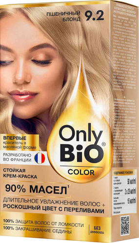 Крем-краска для волос Only Bio Color 9.2 Пшеничный блонд #1