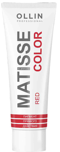 Пигмент прямого действия Ollin Professional Matisse Color red/красный #1