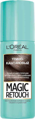 Спрей для волос тонирующий L'Oreal Paris Magic Retouch Темно-каштановый #1