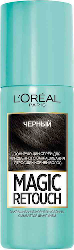 Спрей для волос тонирующий L'Oreal Paris Magic Retouch Черный #1