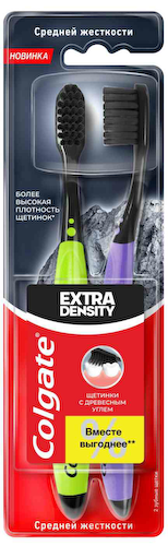 Зубная щетка Colgate Extra Density средней жесткости #1