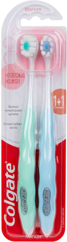 Зубная щетка Colgate Cushion Clean мягкая, цвета, в ассортименте #1