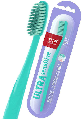 Зубная щетка для чувствительных зубов и десен Splat Professional Ultra Sensitive мягкая, цвета в ассортименте #1