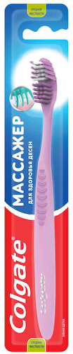 Зубная щетка средней жесткости Colgate Массажер #1