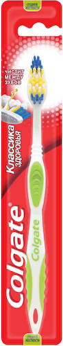 Зубная щетка средней жесткости Colgate Классика плюс #1