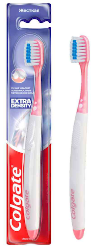 Зубная щетка жесткая Colgate Extra Density #1