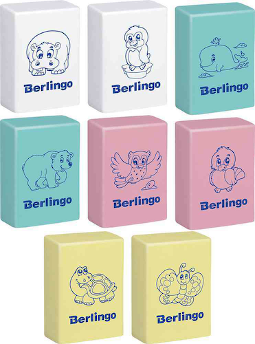 Ластик Berlingo Animals дизайн в ассортименте #1
