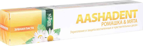 Зубная паста Aasha Herbals Ромашка и мята #1