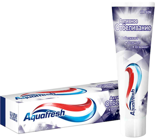 Зубная паста Aquafresh Активное Отбеливание #1