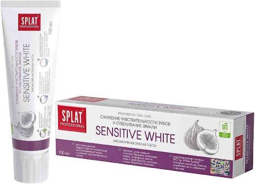 Зубная паста биоактивная Splat Sensitive White #1