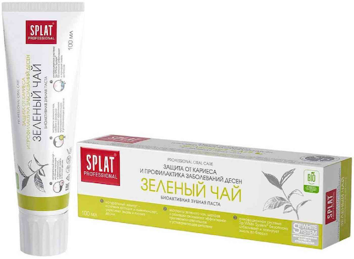 Зубная паста биоактивная Splat Professional зеленый чай #1
