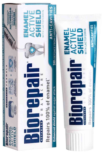 Зубная паста Biorepair Active Shield Anti-Cavities Активная защита от кариеса #1