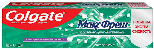 Зубная паста Colgate Макс Фреш нежная мята #1