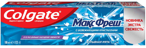 Зубная паста Colgate Макс Фреш взрывная мята #1