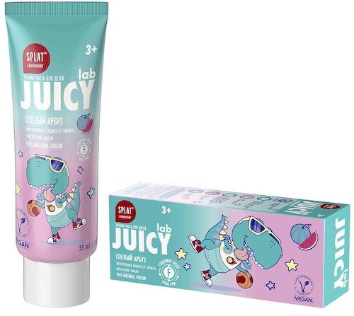 Зубная паста для детей Splat Juicy Lab Спелый арбуз, с 3 лет #1