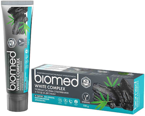 Зубная паста отбеливающая Biomed White Complex #1