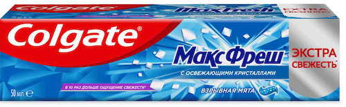 Зубная паста отбеливающая Colgate Max Fresh Взрывная мята #1
