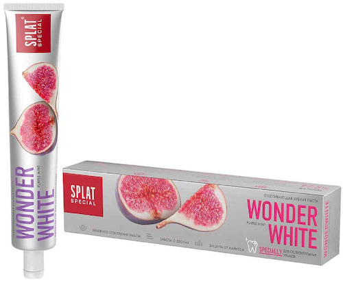 Зубная паста отбеливающая Splat Special Wonder White #1