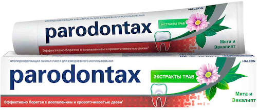 Зубная паста Parodontax Экстракты трав #1