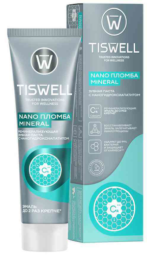 Зубная паста Tiswell Nano Пломба Mineral реминерализующая #1