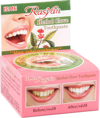 Зубная паста травяная RasYan Herbal Clove Toothpaste с гвоздикой #1