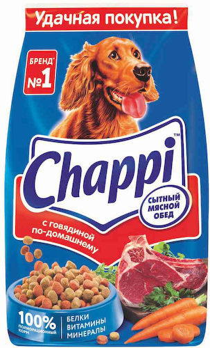 Сухой корм для собак Chappi говядина по-домашнему #1