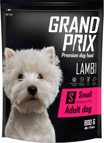 Сухой корм для собак мелких и миниатюрных пород Grand Prix Adult Small ягненок-рис #1