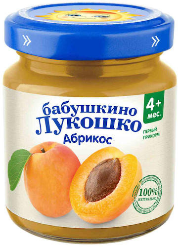 Пюре Бабушкино Лукошко Абрикос, с 4 месяцев #1