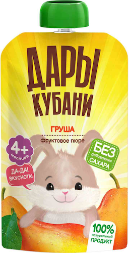 Пюре Дары Кубани груша с 4 месяцев #1