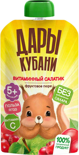 Пюре Дары Кубани витаминный салатик с 5 месяцев #1