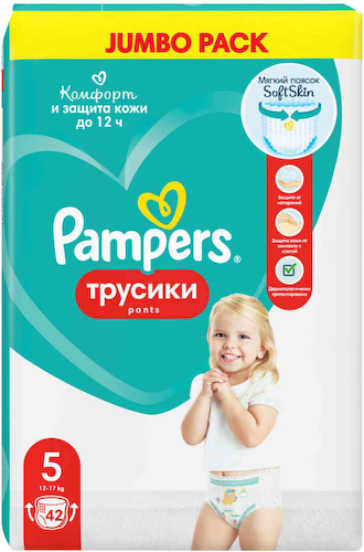 Подгузники-трусики Pampers 5 (12-17 кг) #1