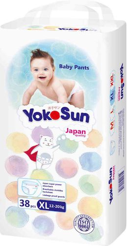 Подгузники-трусики YokoSun XL (12-20 кг) #1
