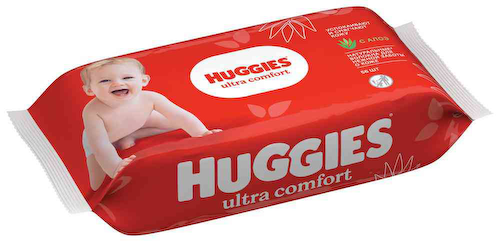 Влажные салфетки Huggies Ultra Comfort с алоэ #1