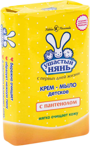 Крем-мыло Ушастый нянь с пантенолом с рождения #1