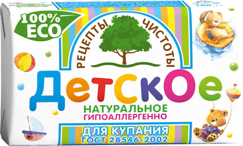 Мыло для купания Рецепты Чистоты Детское #1