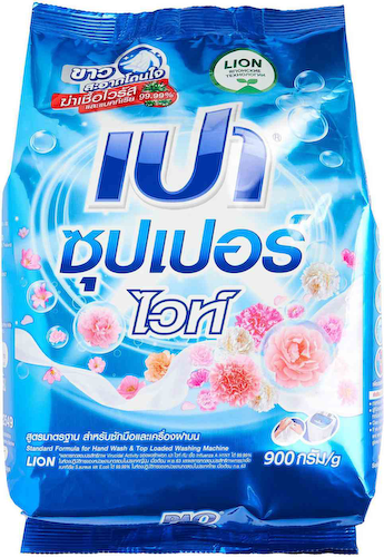 Порошок для стирки белого и светлого белья Lion Super White #1