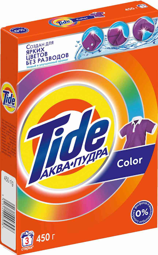 Стиральный порошок для цветного белья Tide Аква-пудра Color #1
