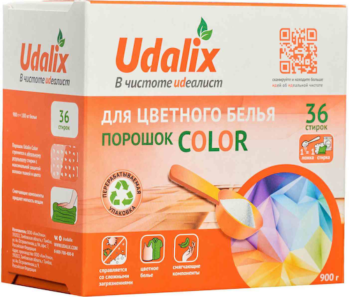 Стиральный порошок для цветного белья Udalix Color #1