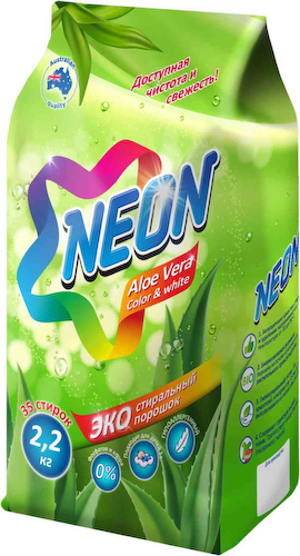 Стиральный порошок Neon Color & White Aloe Vera #1