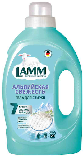 Гель для стирки Lamm Альпийская свежесть #1