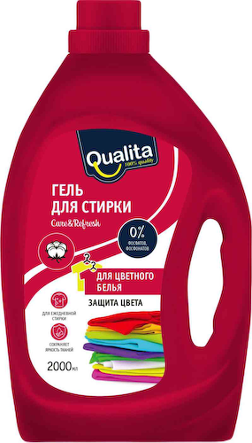 Гель для стирки Qualita для цветного белья Защита цвета #1